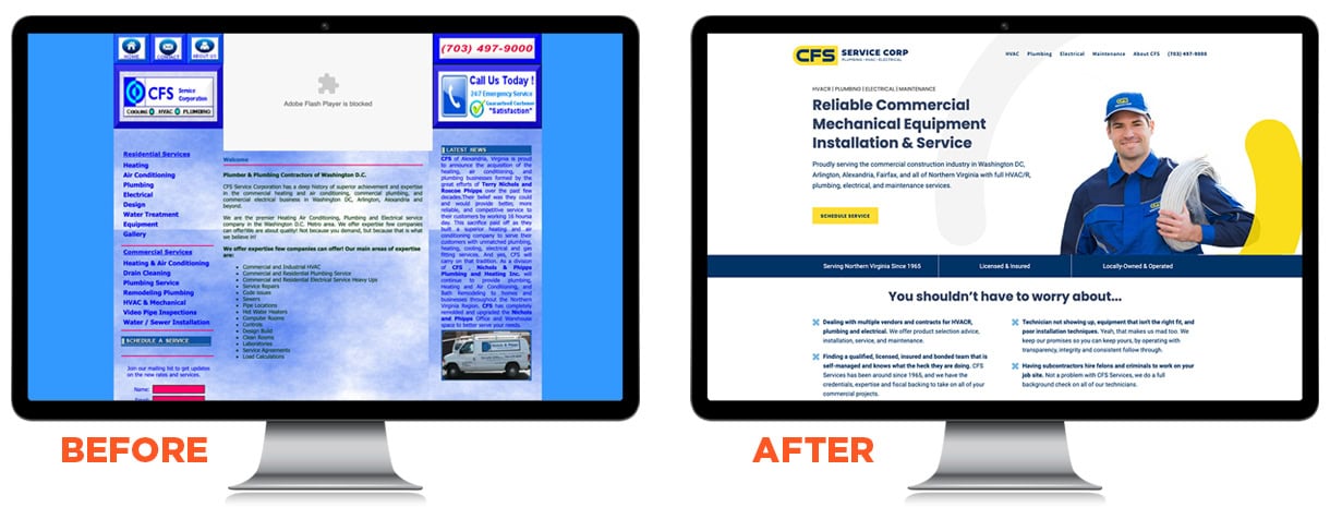 Rebranding CFS Service Corp - Commercial MEP company
