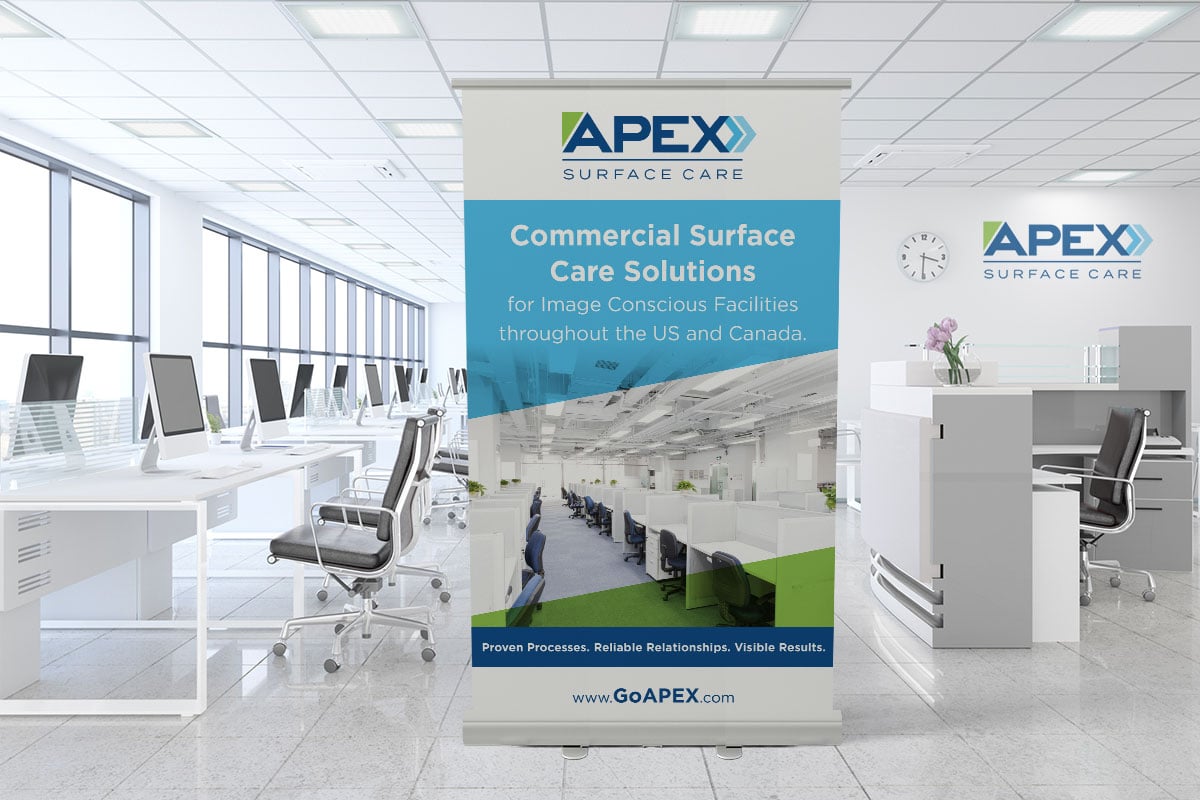 APEX Surface Care banner design