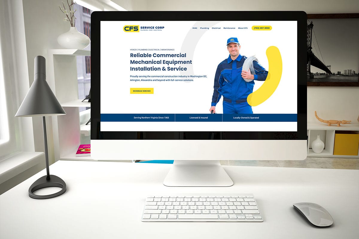 CFS Commercial Services Website Design