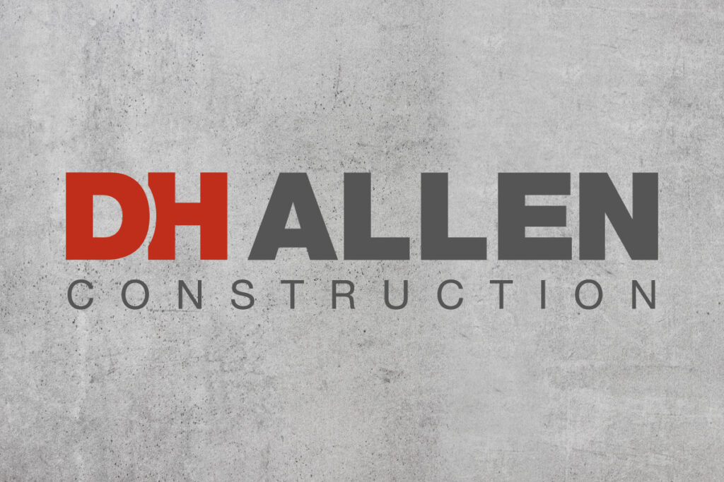 DH Allen Interior Construction Logo Design and Rebrand