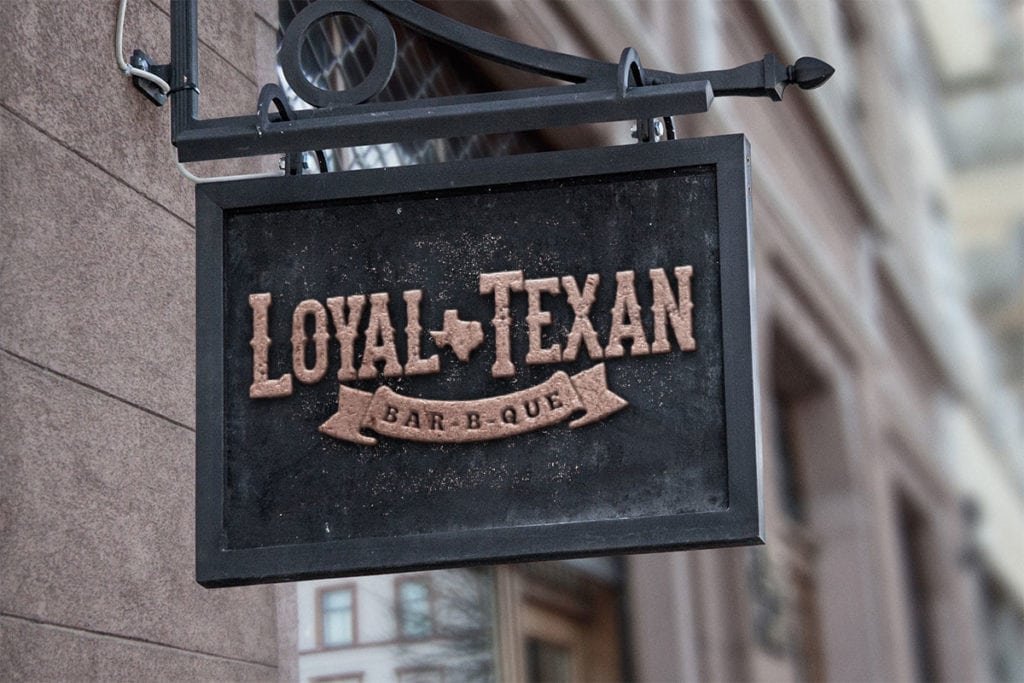 Loyal Texan Bar-B-Que Brand Identity